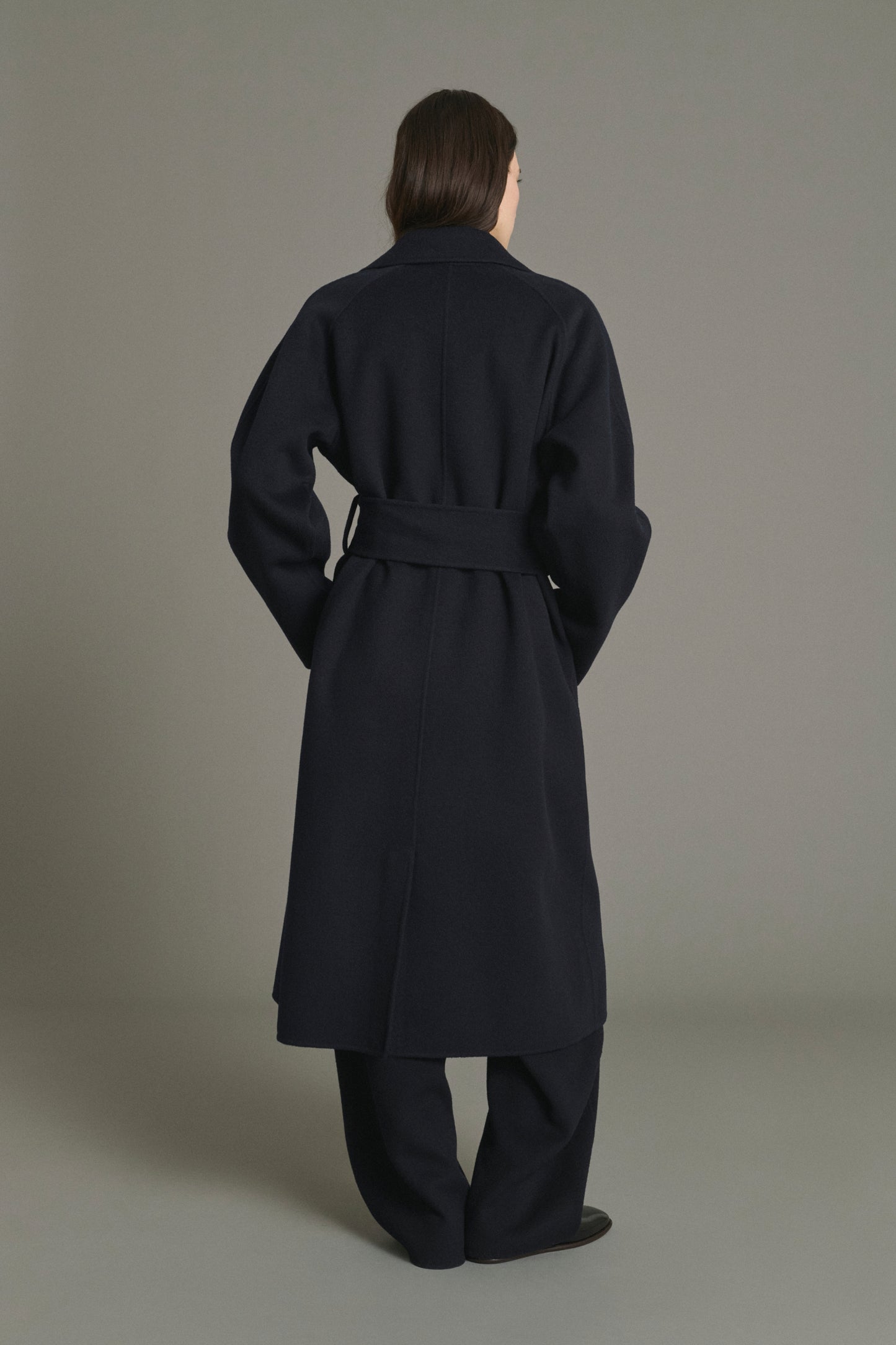 Manteau Harvard - Deep Navy - Laine - Femme