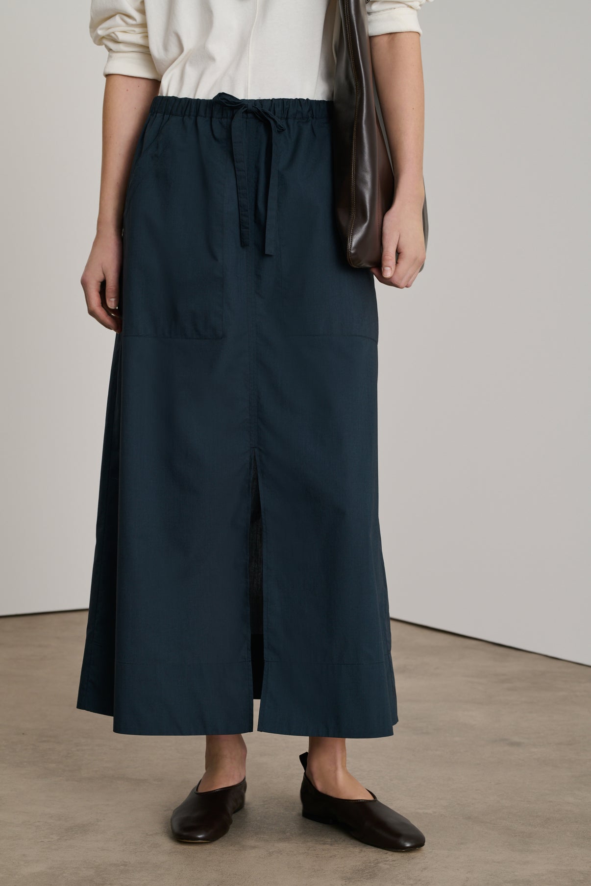 Ballerines Bala - Ébène - Cuir - Femme vue 2