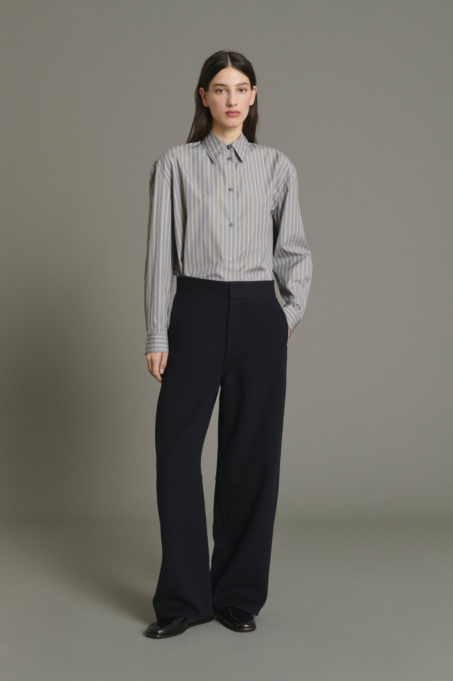 Pantalon Hawk - Deep Navy - Laine - Femme