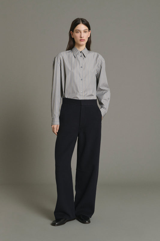 Pantalon Hawk - Deep Navy - Laine - Femme