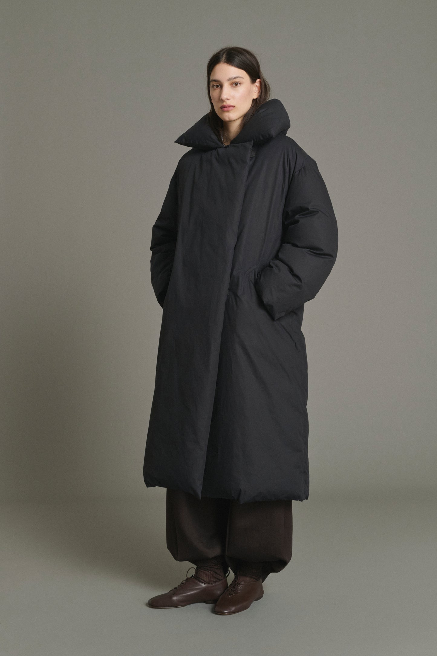 Kelvin puffer jacket - Black - Cotton - Women