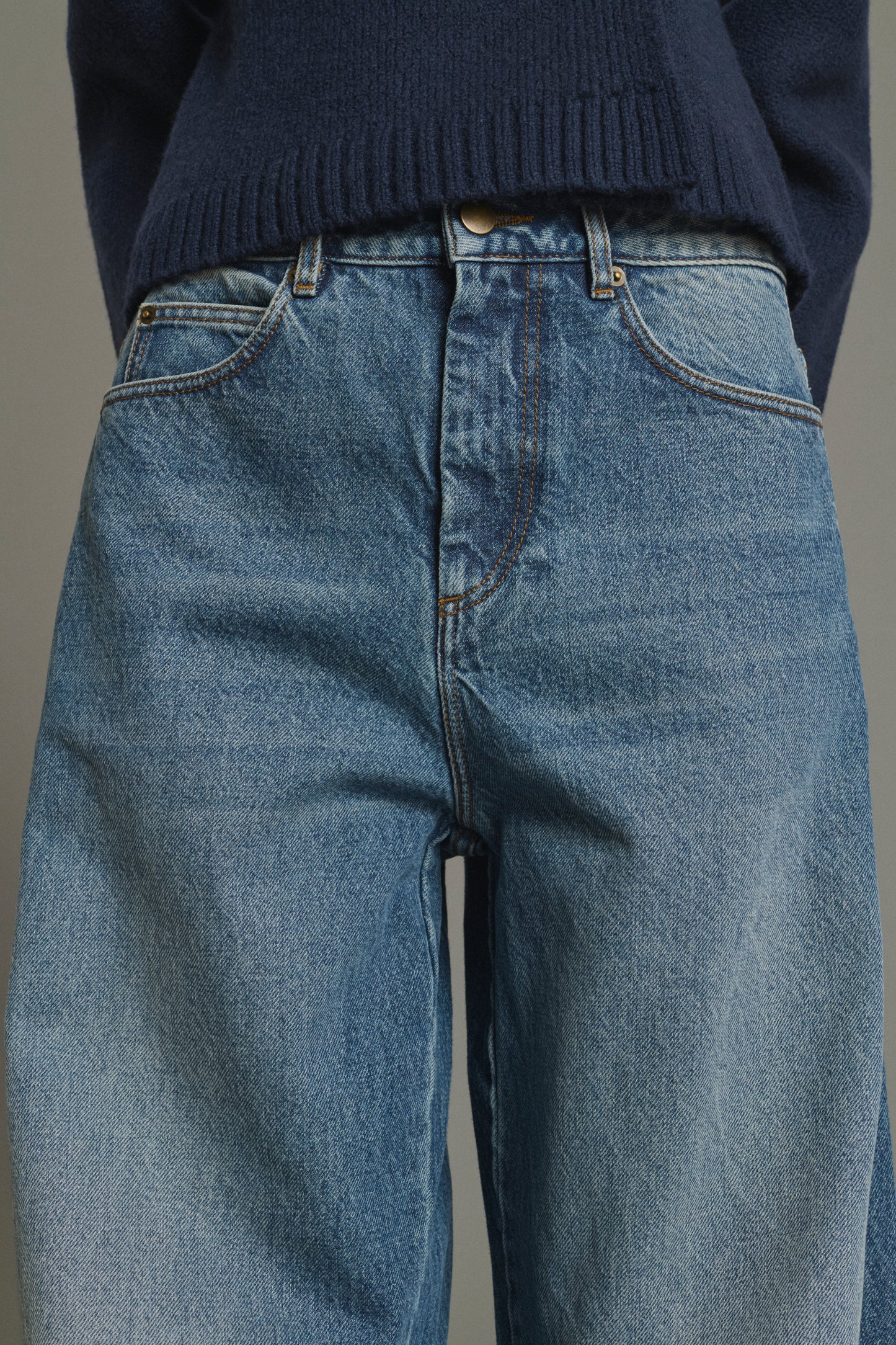 Jeans Gaspard - Bleu - Cotton - Femme