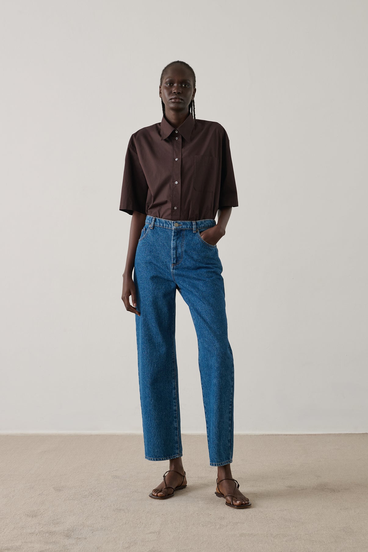 Jeans Barnabe - Blue - Denim - Women vue 5
