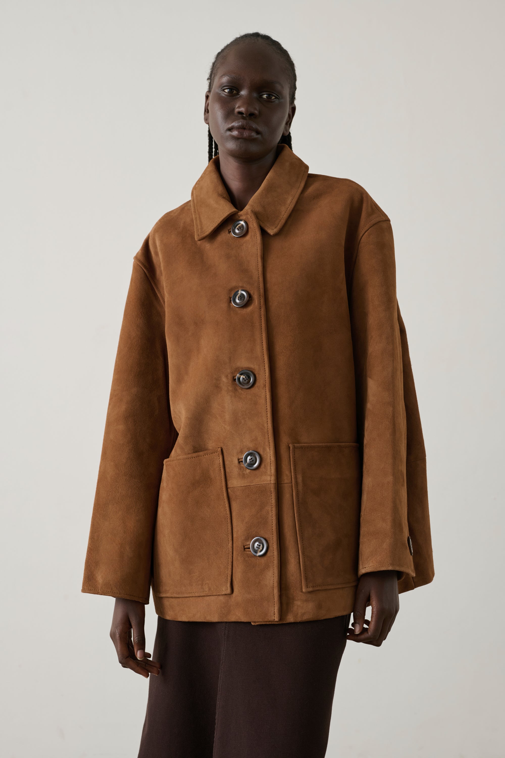 Vincenzo Jacket - Natural Raw Leather Women's - Soeur