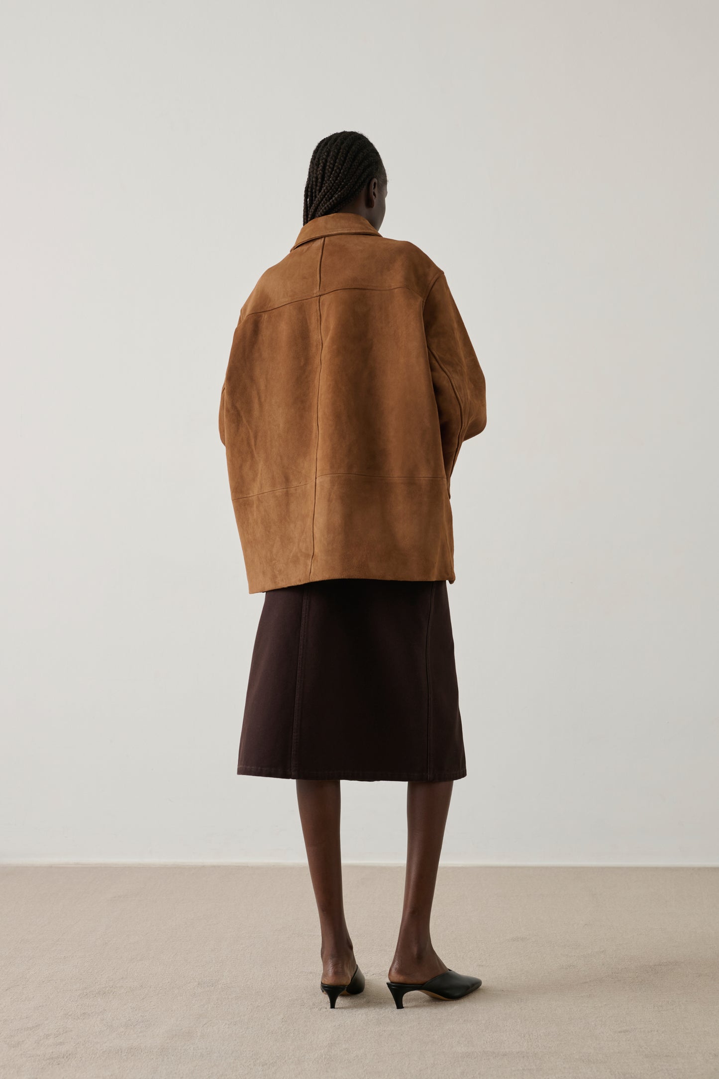 Veste Vincenzo - Naturel - Cuir - Femme