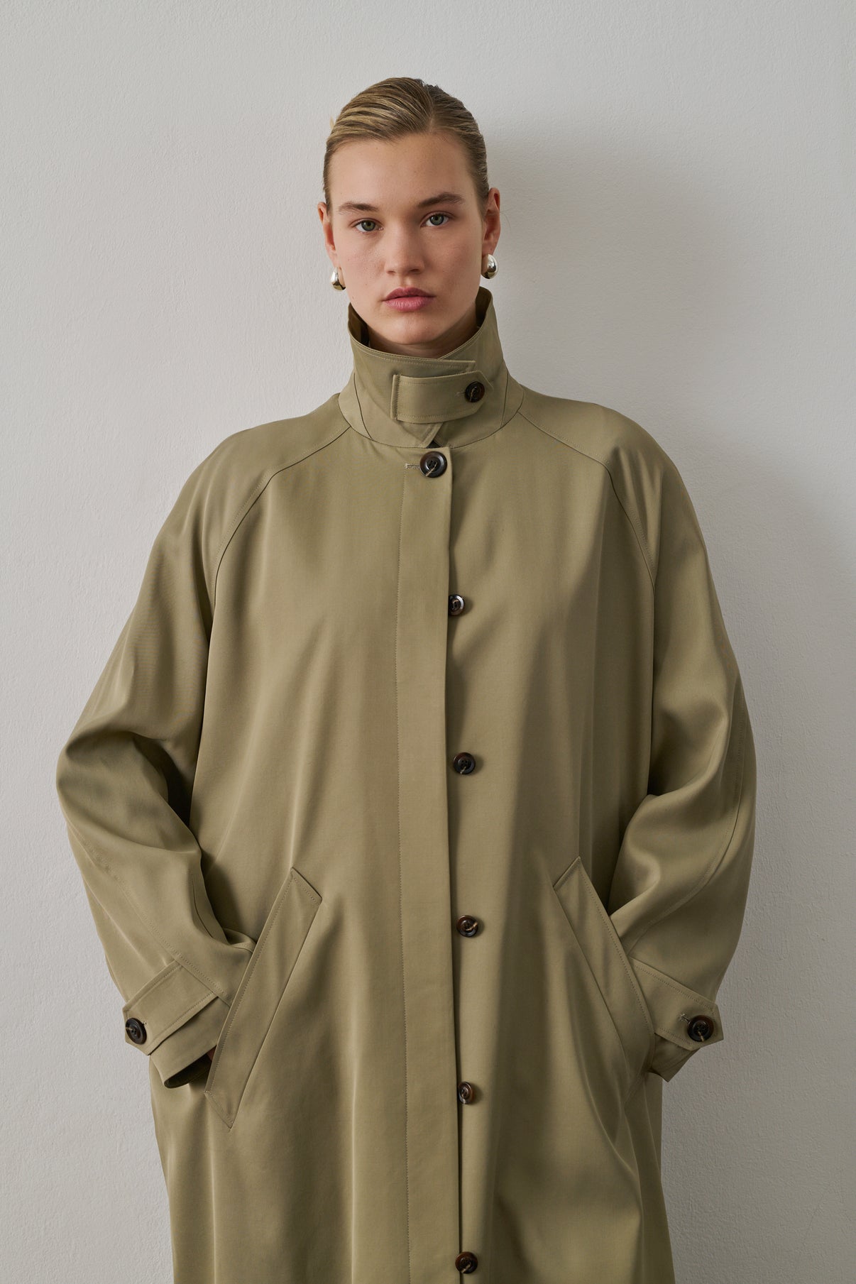 Trench Fritz - Sauge - Femme vue 6