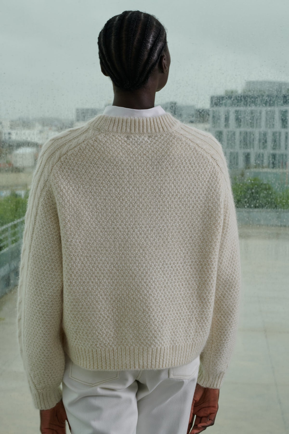 PULL WANDO ECRU vue 8