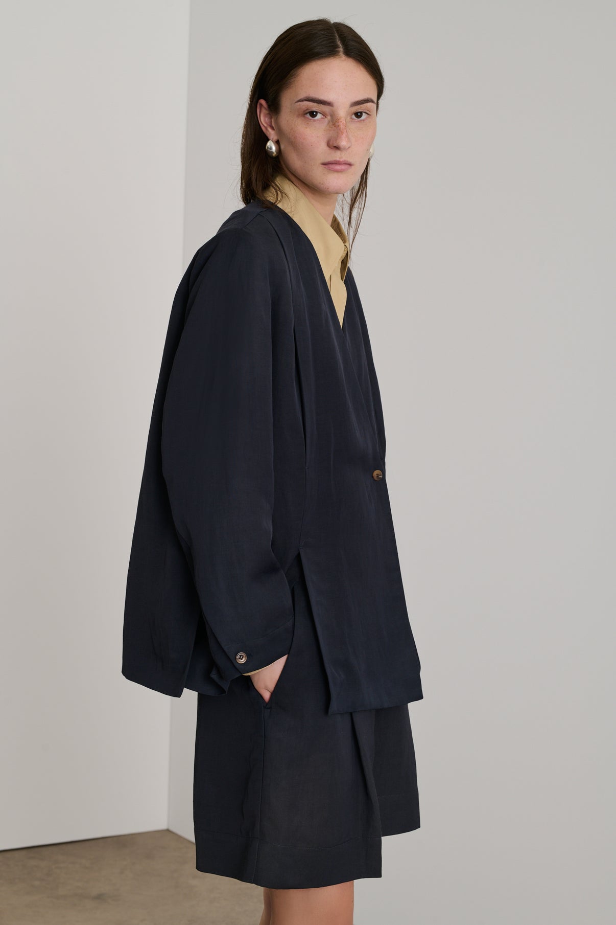 Short Dawson - Navy - Femme vue 3