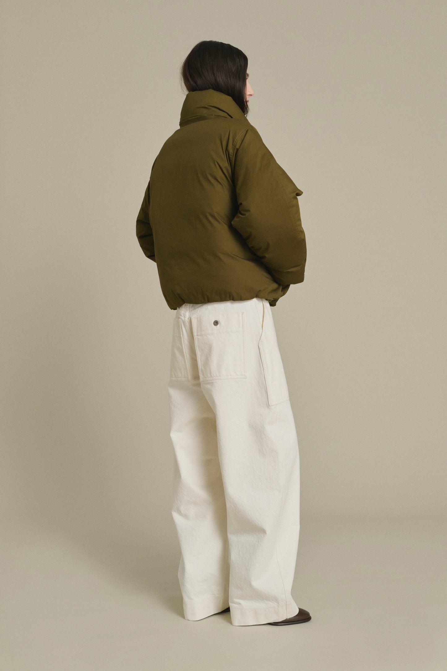 Doudoune Java - Kaki - Coton - Femme