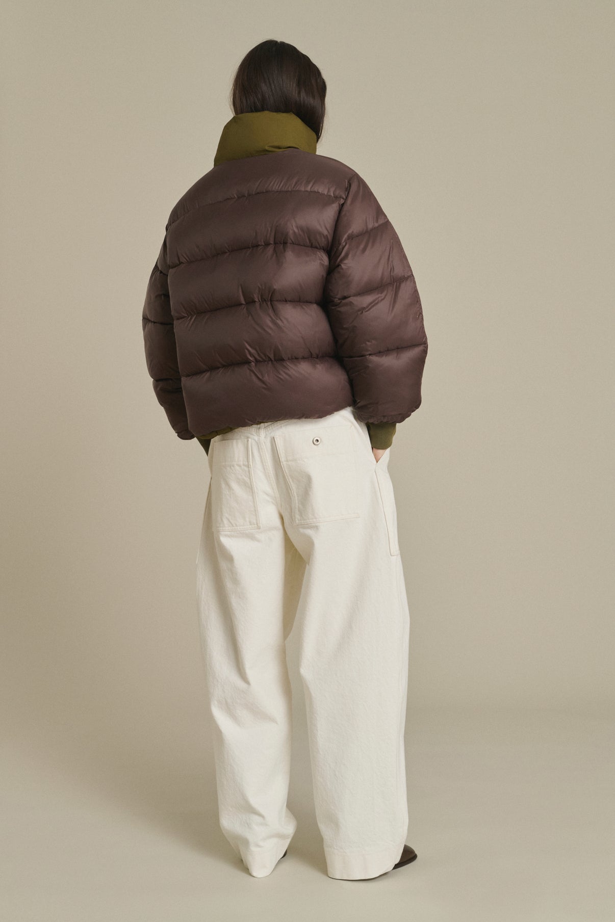Doudoune Java - Kaki - Coton - Femme vue 5