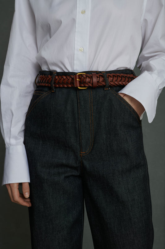 Ceinture Agora - Cognac - Cuir - Femme