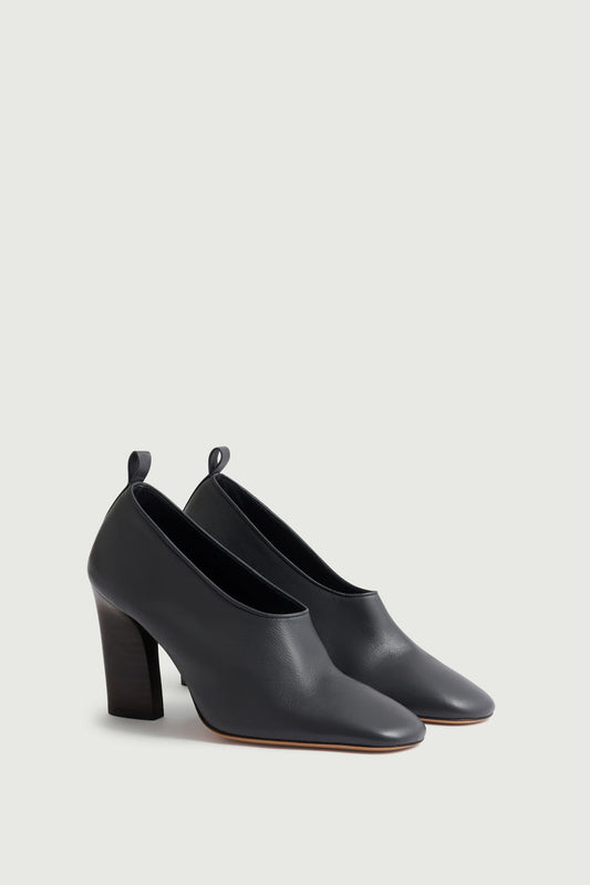 Escarpins Thea - Gris Anthracite - Cuir - Femme