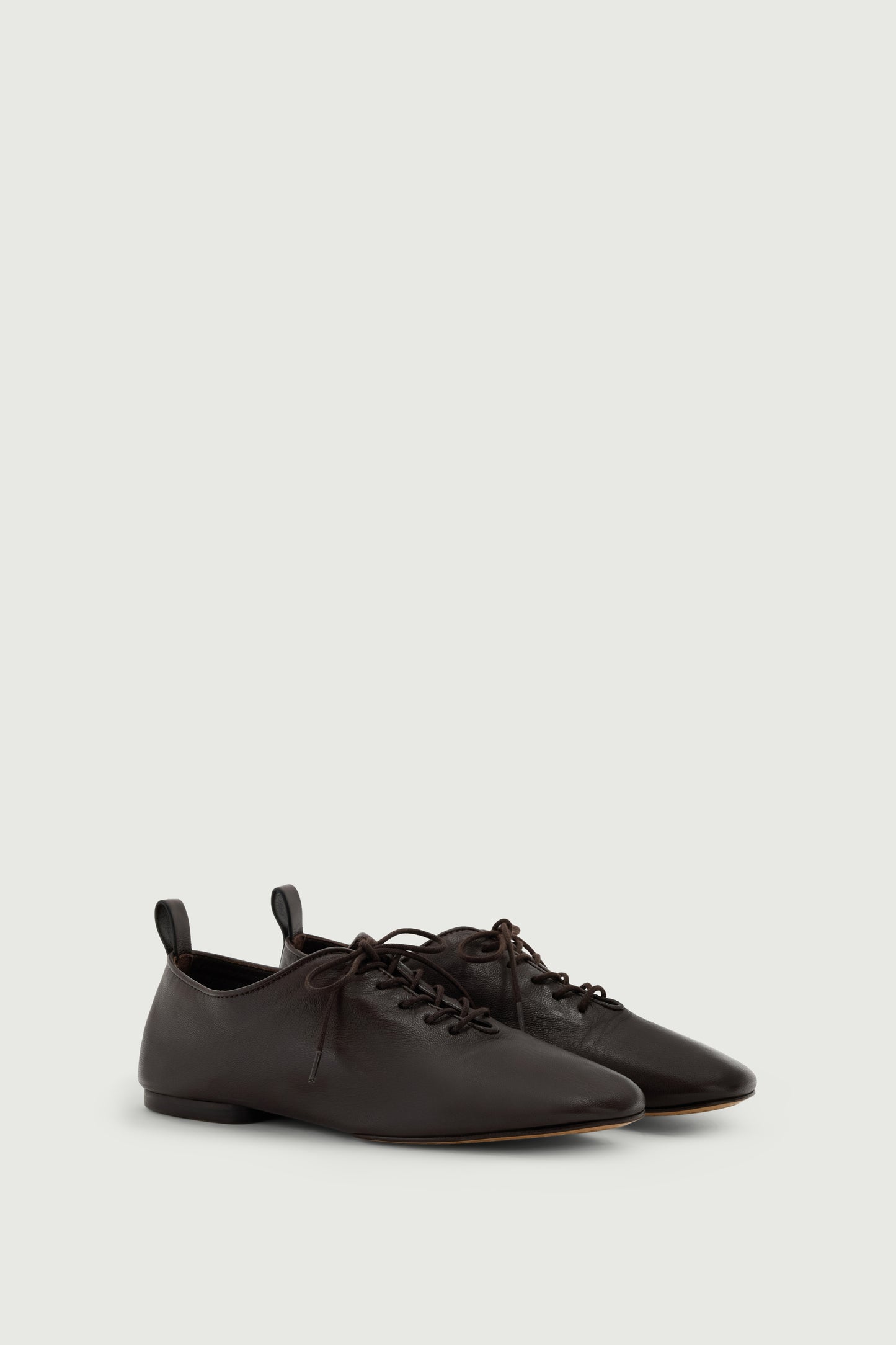 Derbies Orso - Warm Brown - Leather - Women
