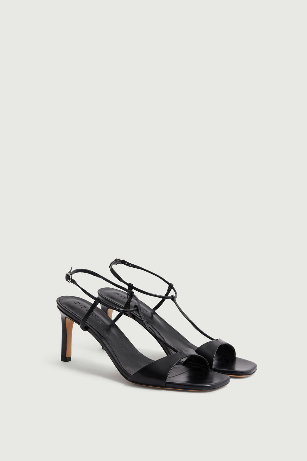 Sandales Cecilie - Noir - Cuir - Femme