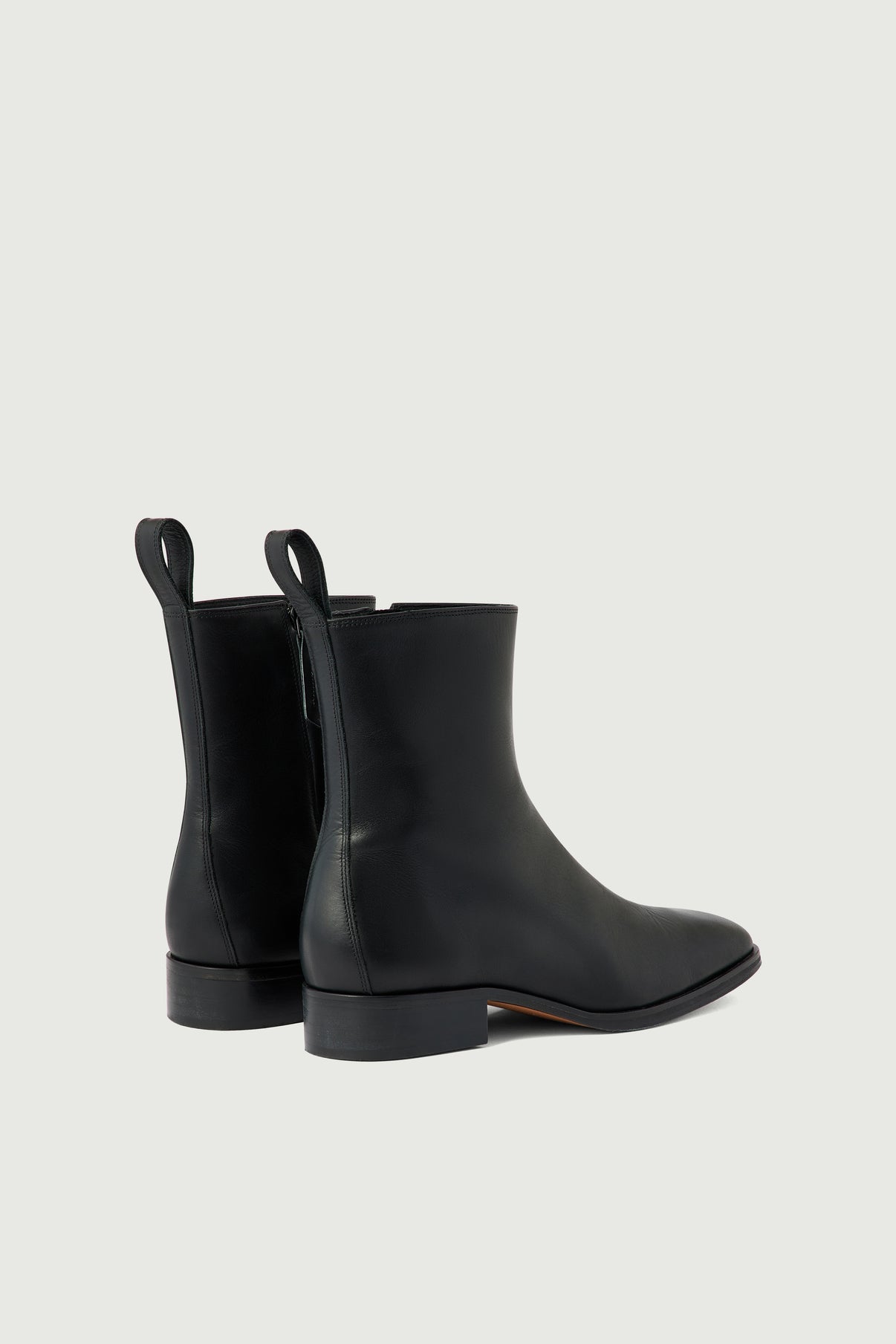 Bottines West - Noir - Cuir - Femme vue 4