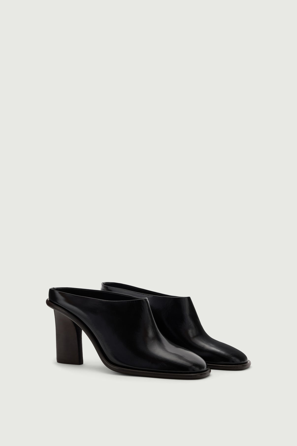 Mules Elba - Noir - Cuir - Femme vue 2