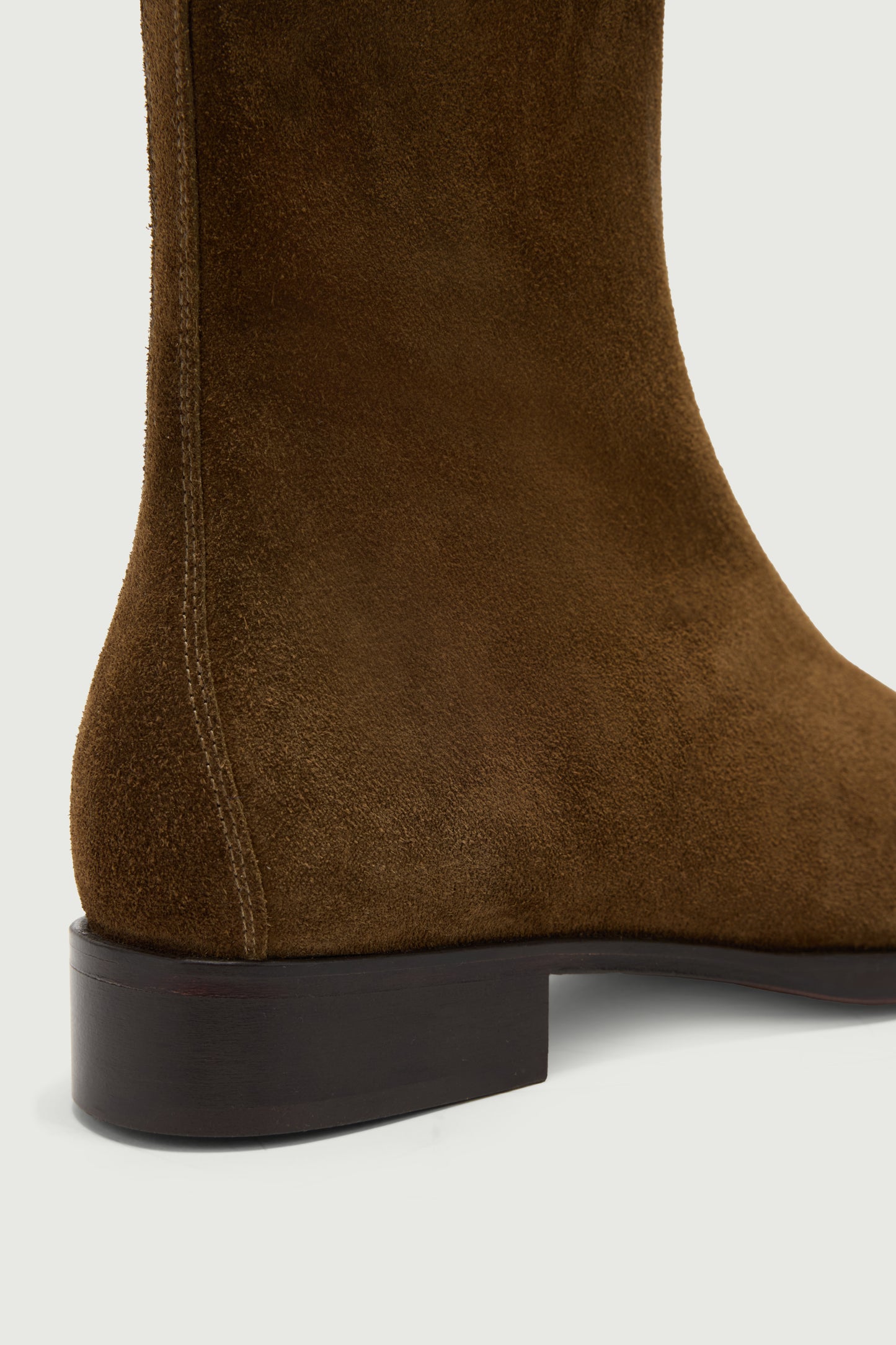 Bottines West - Marron/Vert - Cuir - Femme