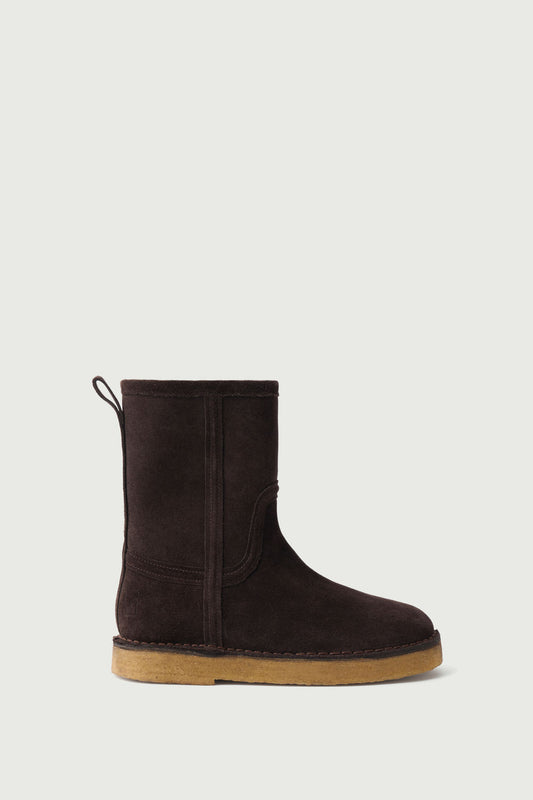 Bottes Texas - Marron Foncé - Cuir - Femme