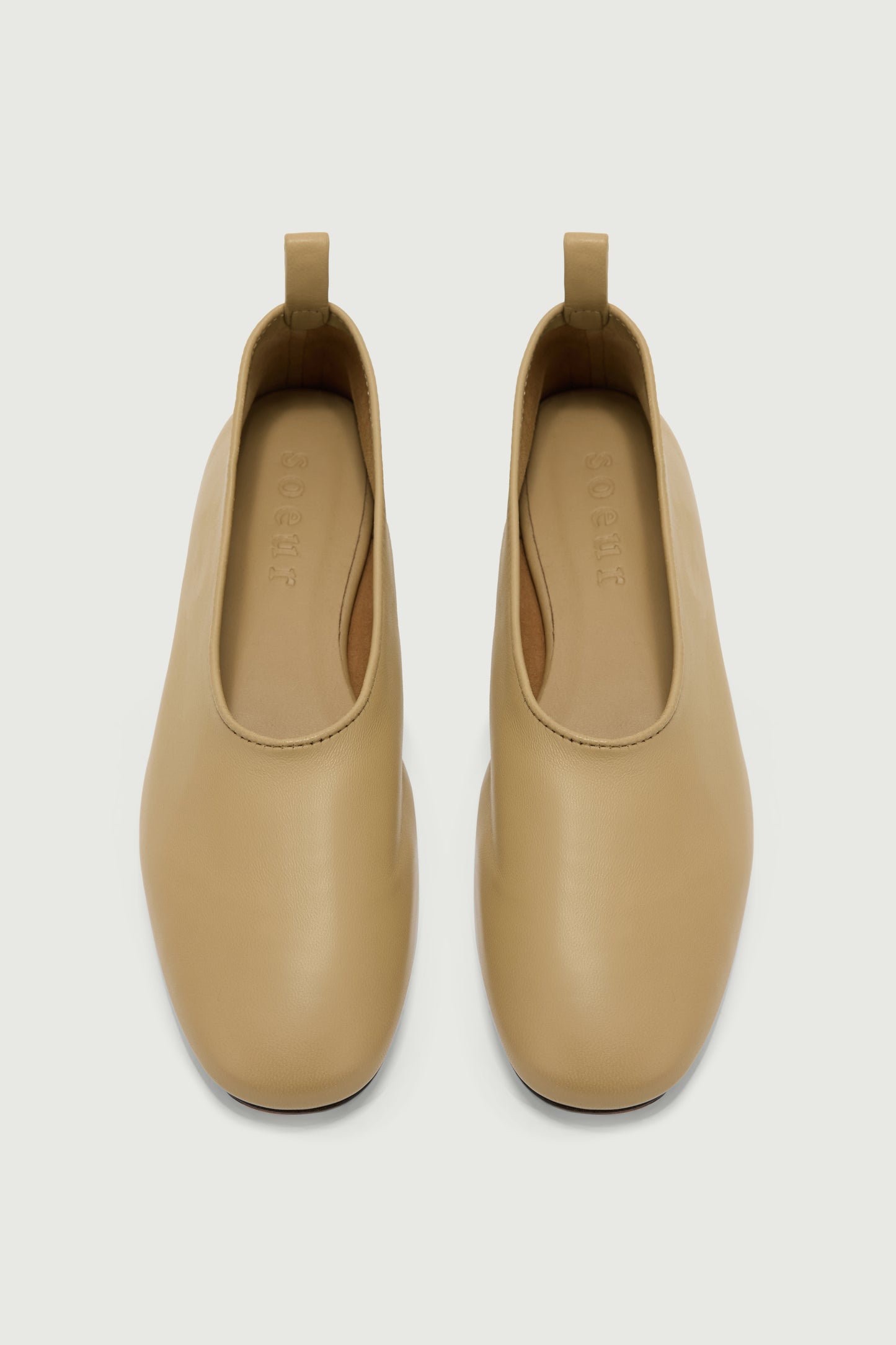 Ballerines Bala - Beige - Cuir - Femme