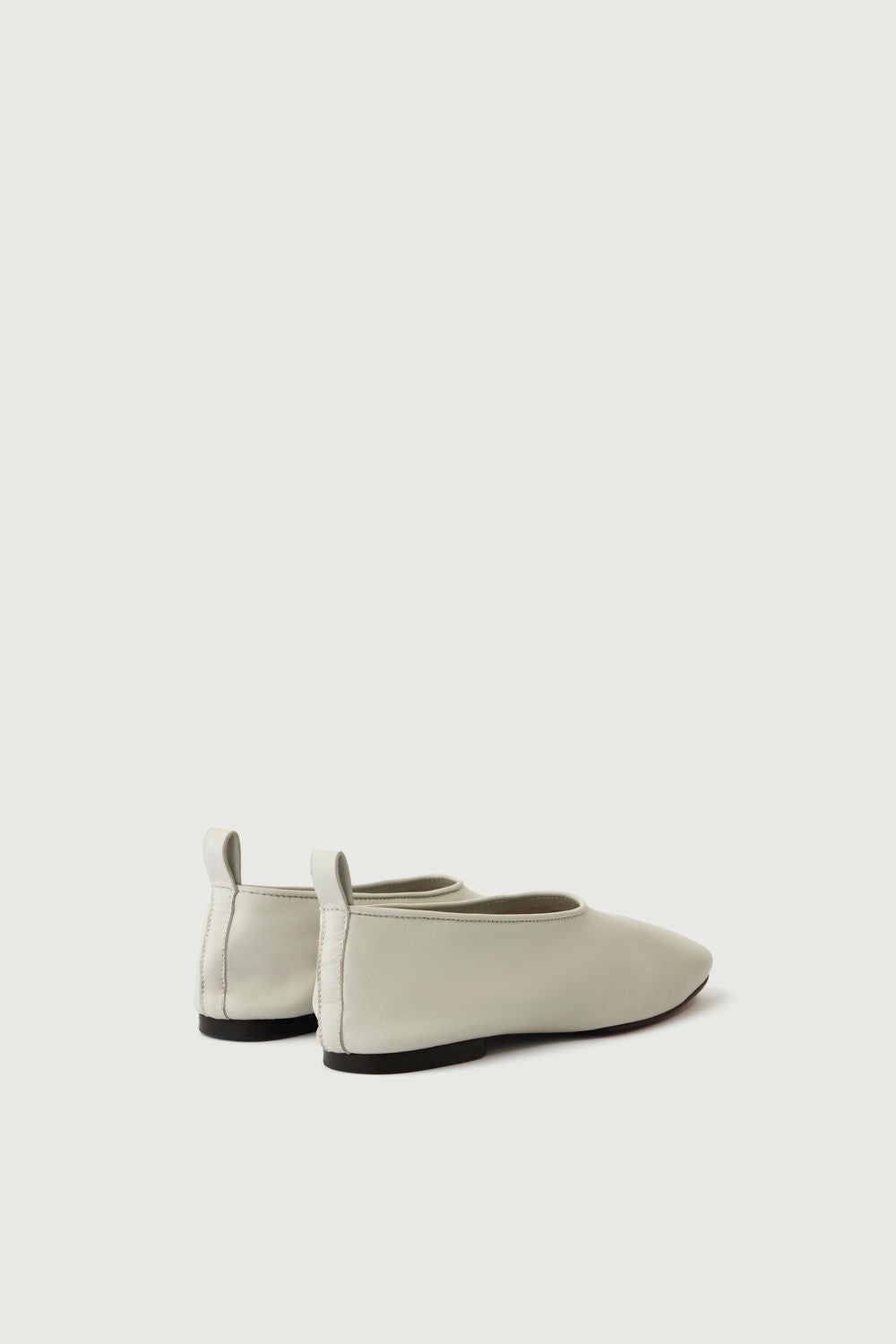 Ballerines Bala - Gris Clair - Cuir - Femme vue 4