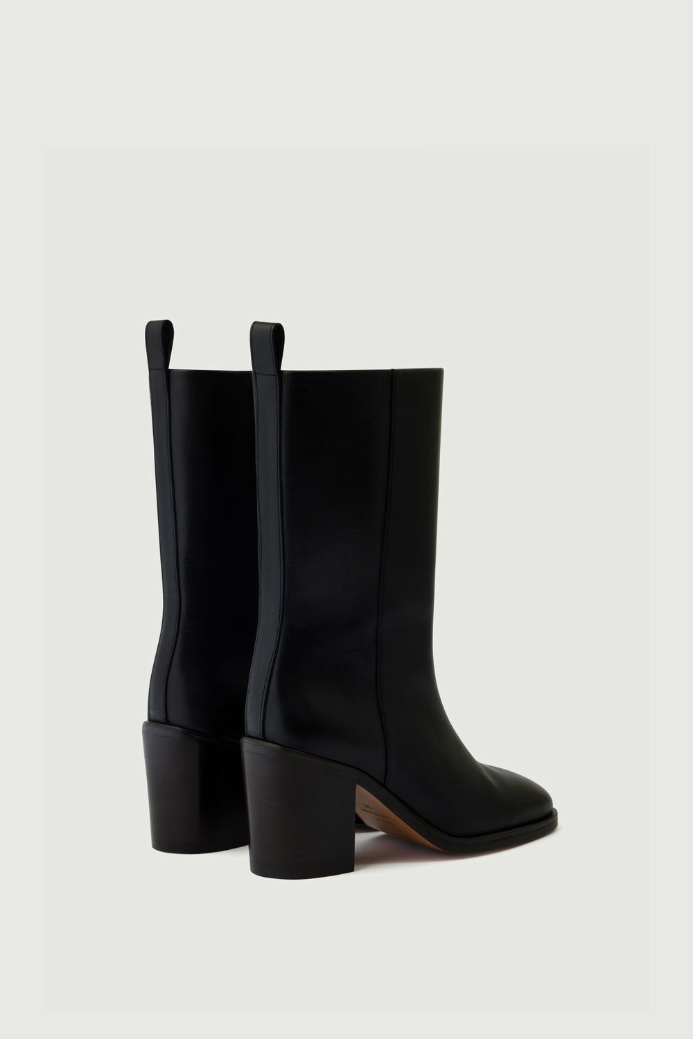 Bottines Cara - Noir - Cuir - Femme vue 4