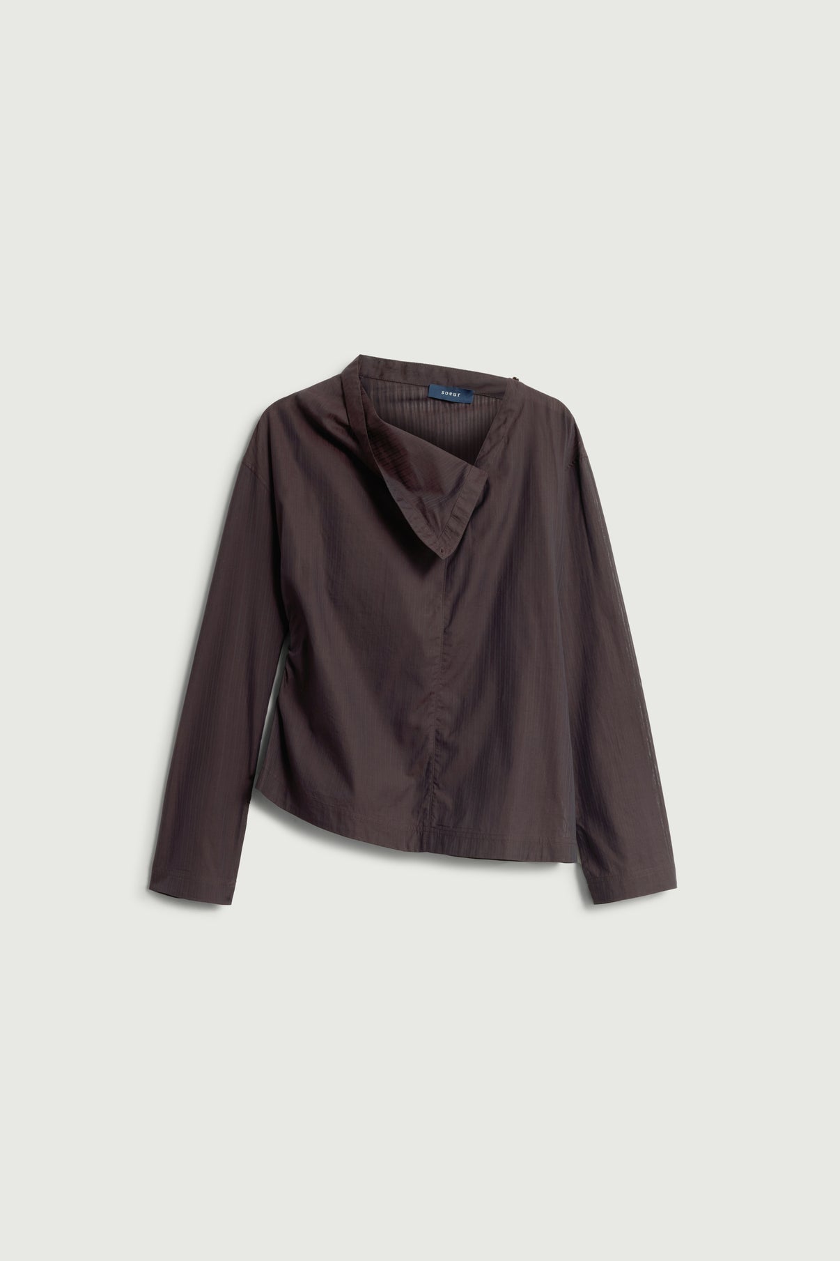 Blouse Lana - Figue/Marron - Coton - Femme vue 6