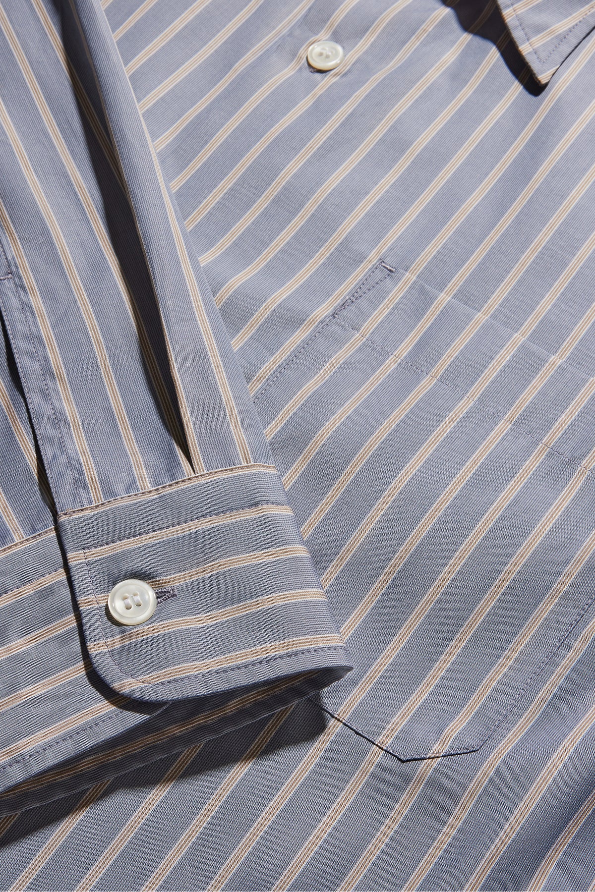Chemise Glenn - Anthracite/Bronze - Coton - Homme
