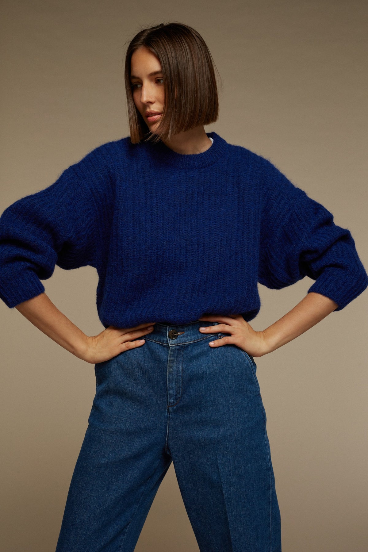 PULLOVER GINETTE MUSTARD