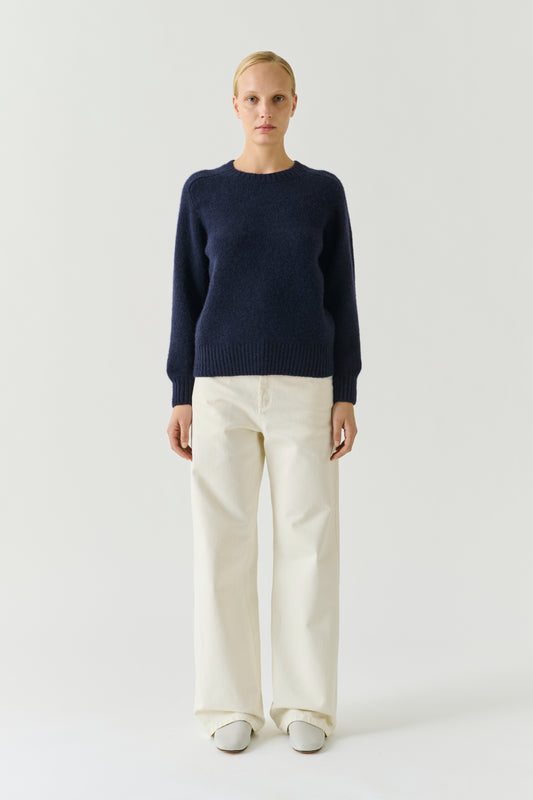 Pull Envie - Navy - Laine - Femme
