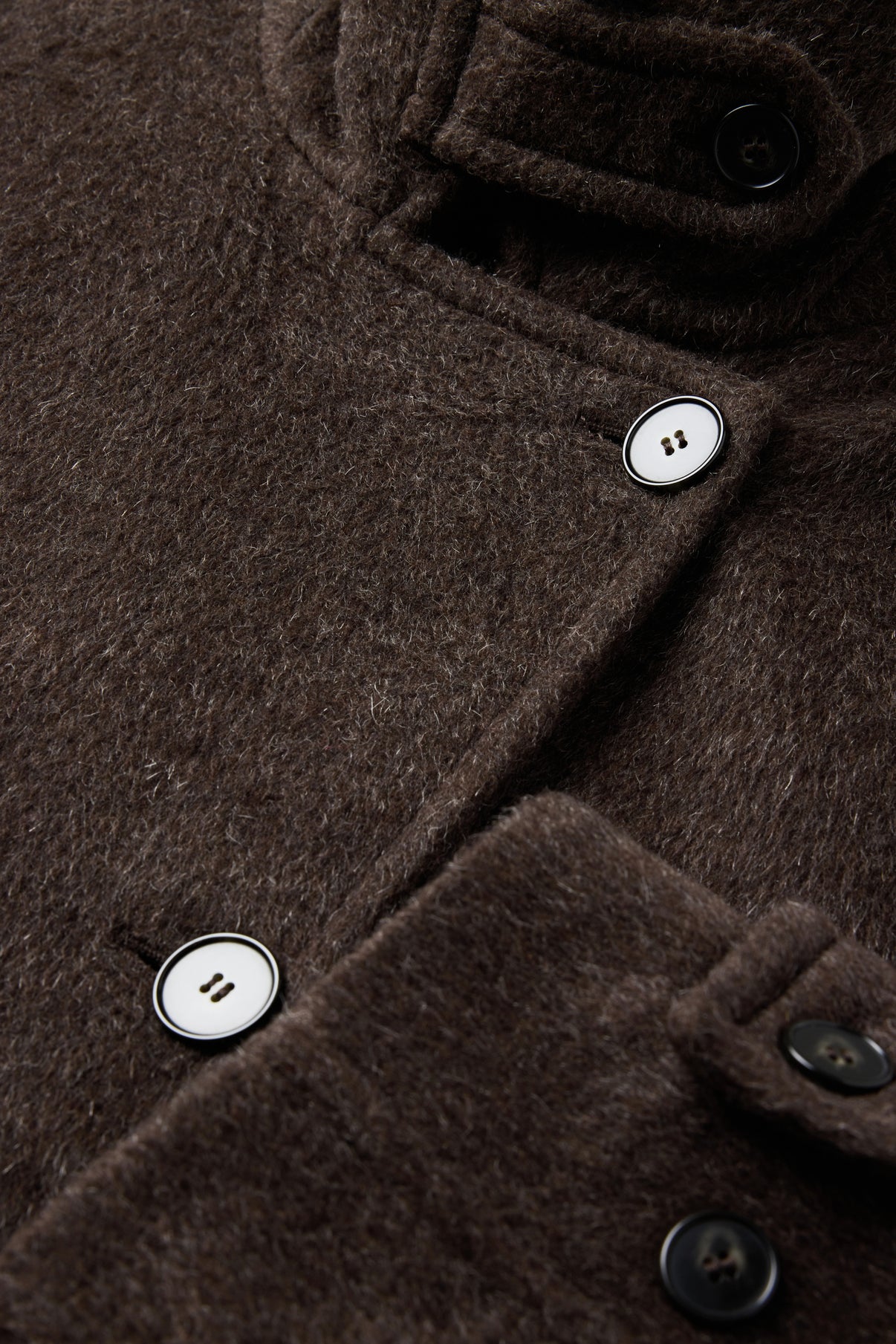Jules coat – Brown – Wool – Women vue 7