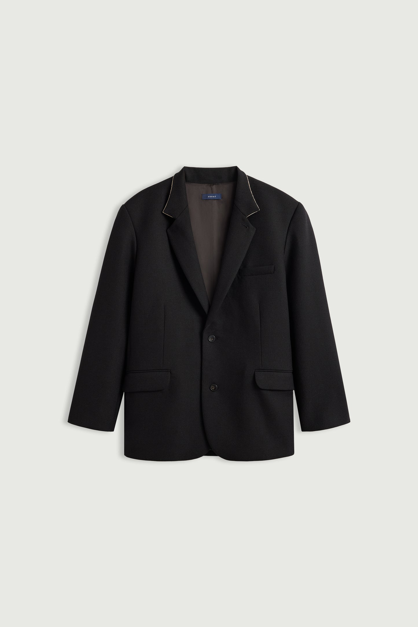 Lars coat - Black - Wool - Women
