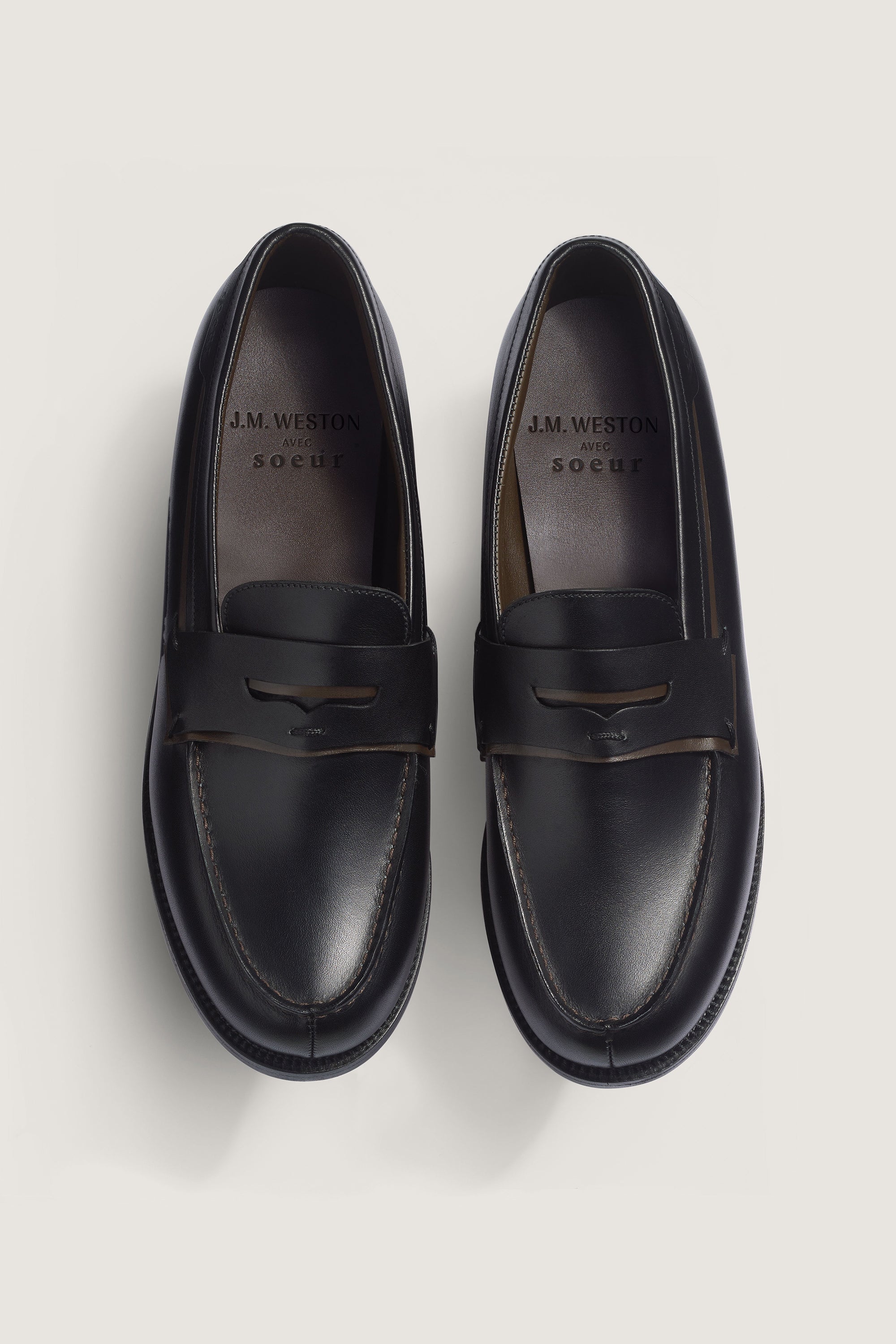 Jm weston penny loafers deals