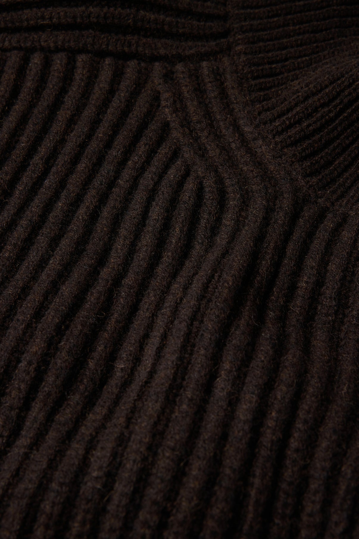 Pull Flamand - Chocolat - Laine Mérinos - Femme vue 5