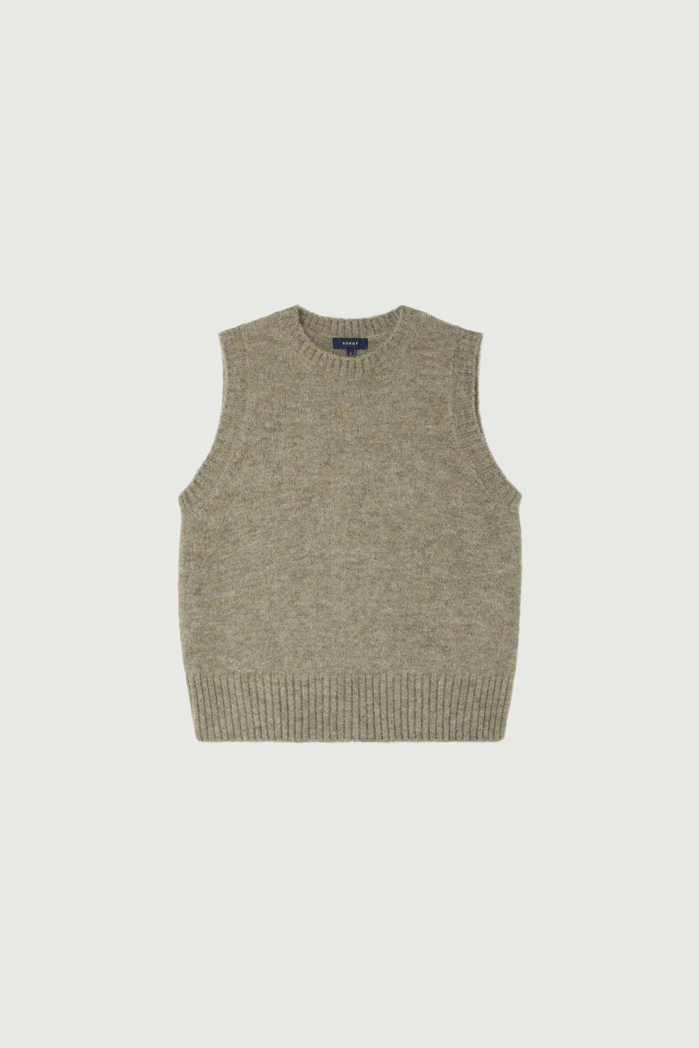 Namaste Vest - Aqua Alpaca Sleeveless Women's - Soeur