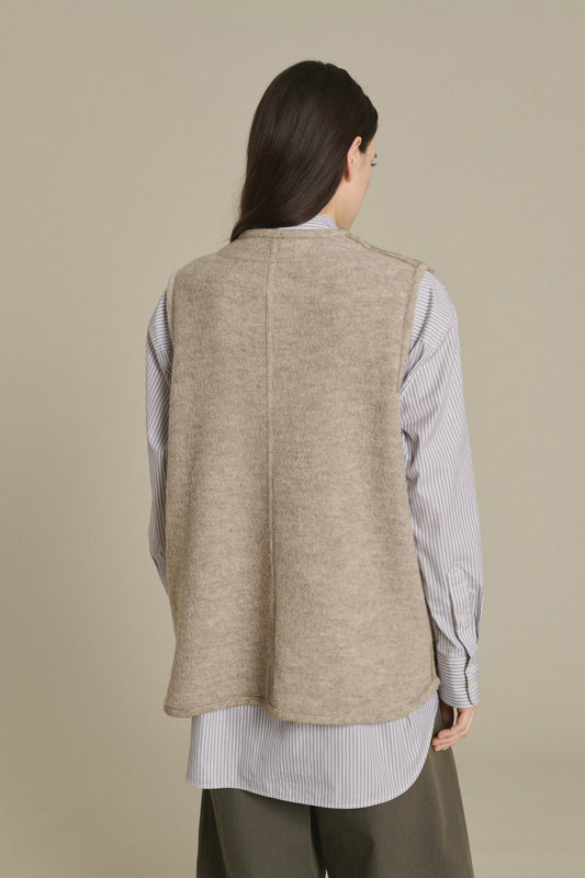 VESTE CHICAGO BEIGE/GRIS
