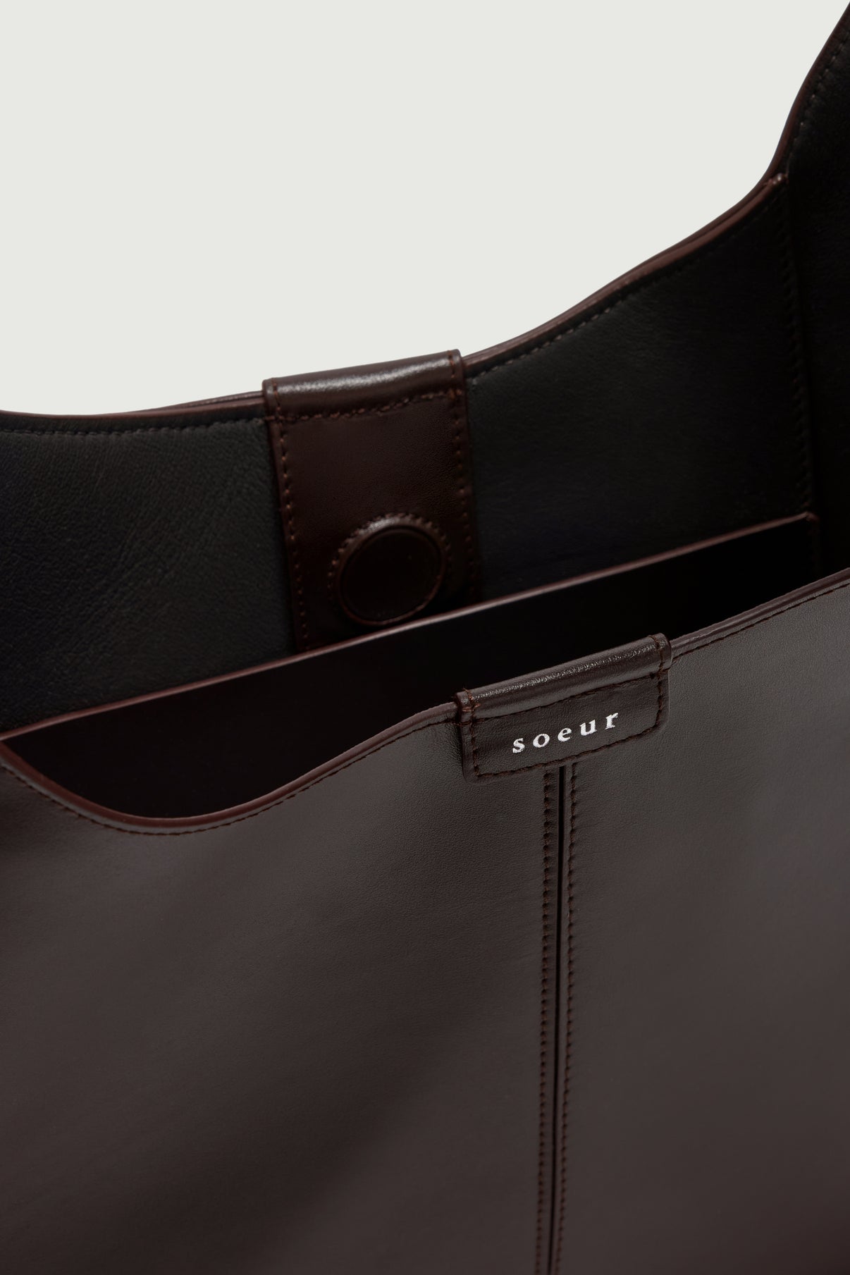 Sac Cosima Mini - Marron - Cuir - Femme vue 4