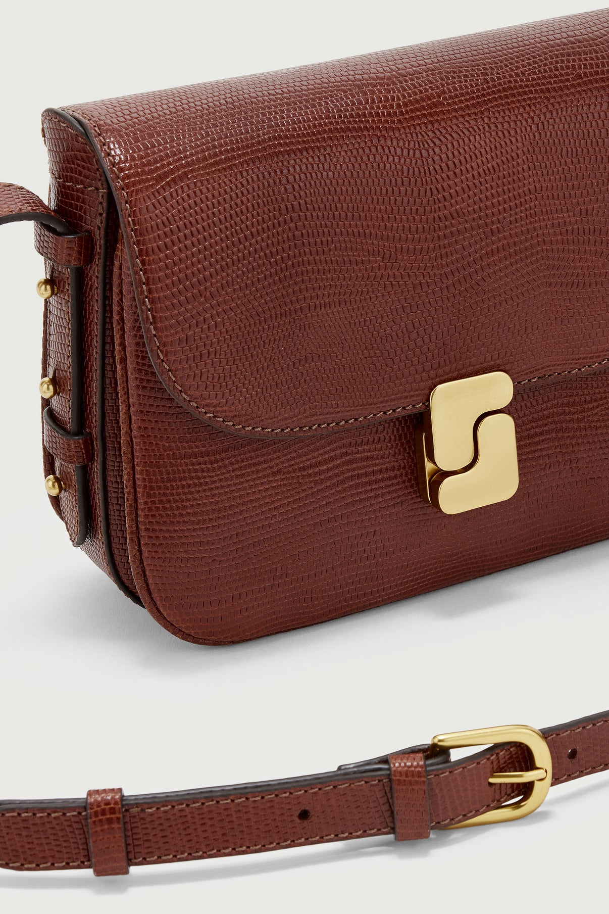 Bellissima Mini bag - Cognac - Leather - Women vue 3