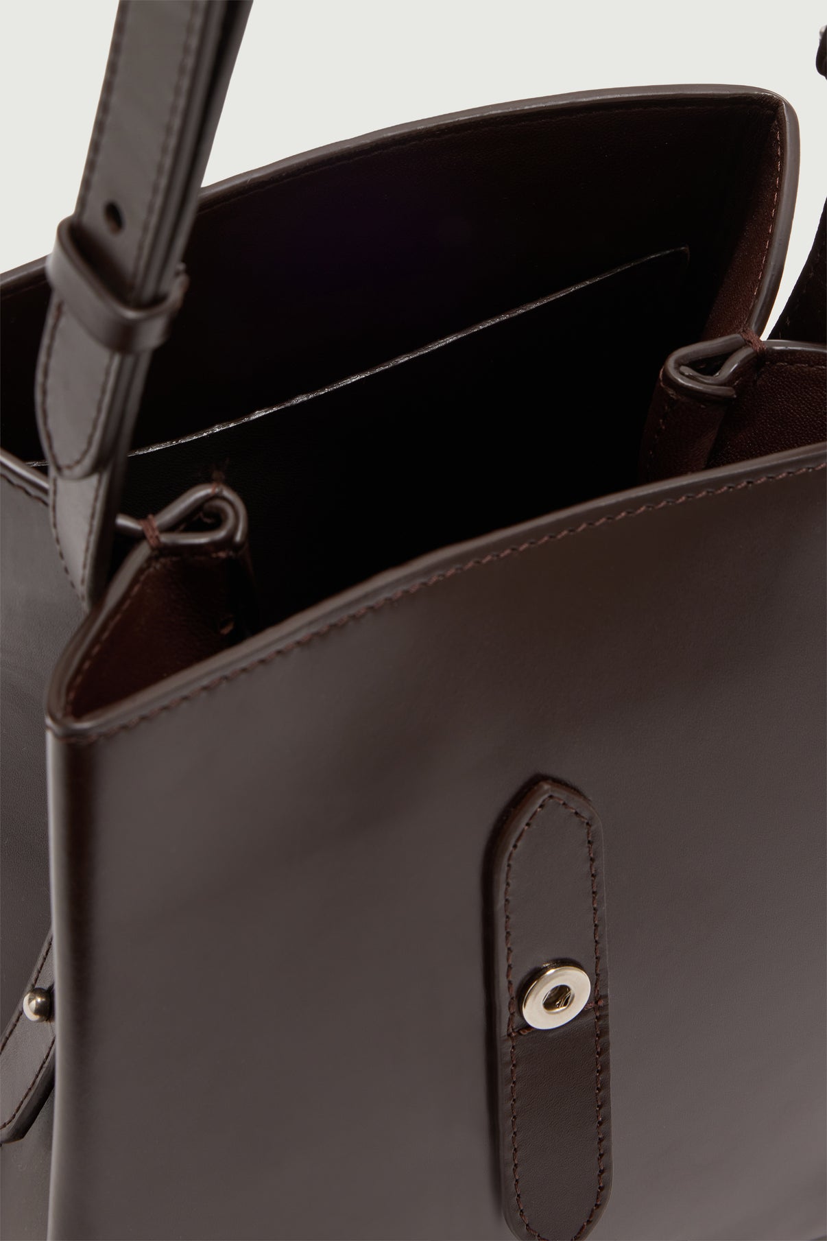 Sac Bello Mini - Marron Chaud - Cuir - Femme vue 4