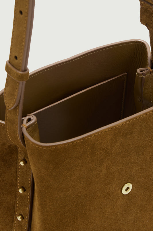 Sac Bello Mini - Caramel - Cuir - Femme