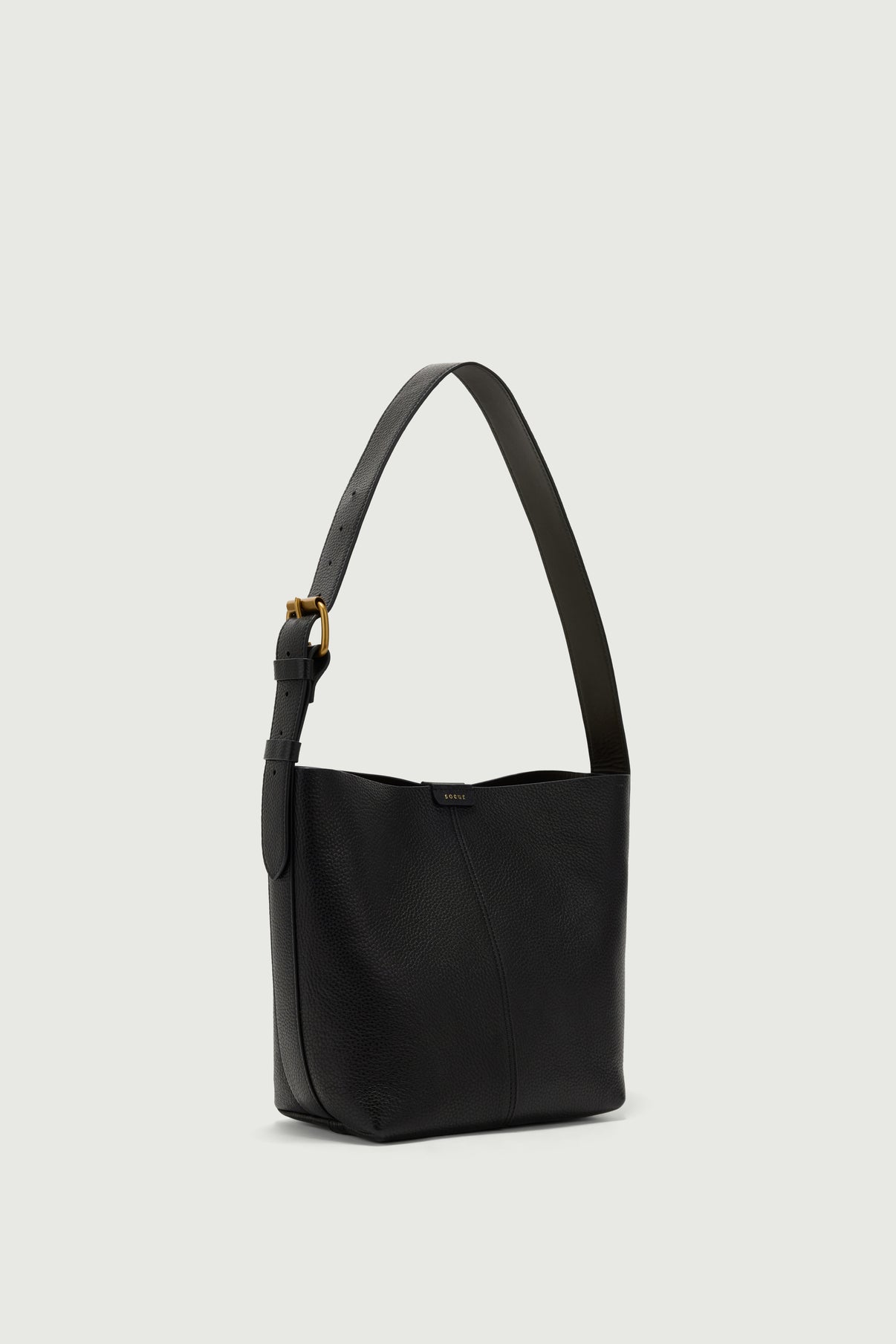 Sac Saudade Mini - Noir - Cuir - Femme vue 2