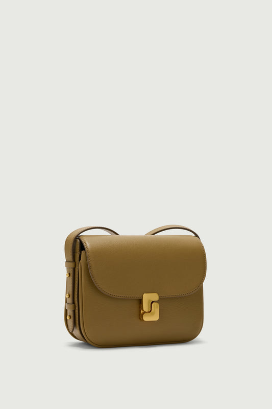 Sac Bellissima Mini - Bronze - Cuir - Femme