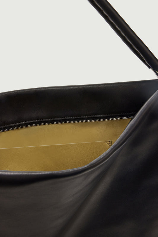 Cabas Gia - Noir - Cuir - Femme