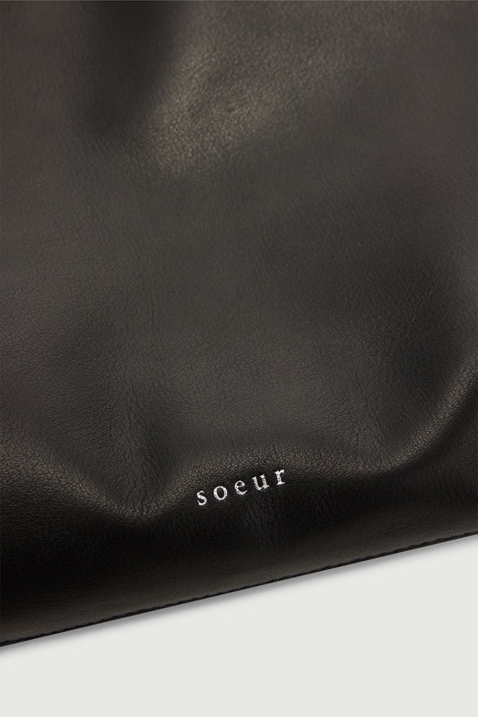 Cabas Gia - Noir - Cuir - Femme