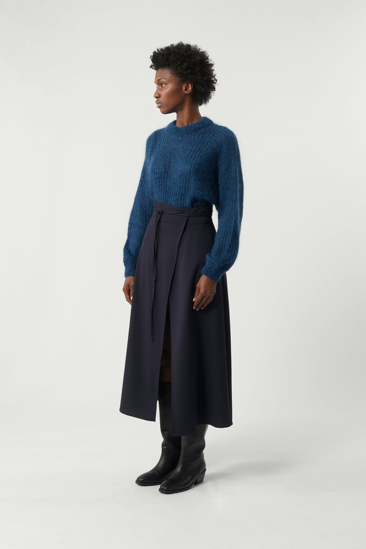 PULL SISSI BLEU CLAIR vue 6