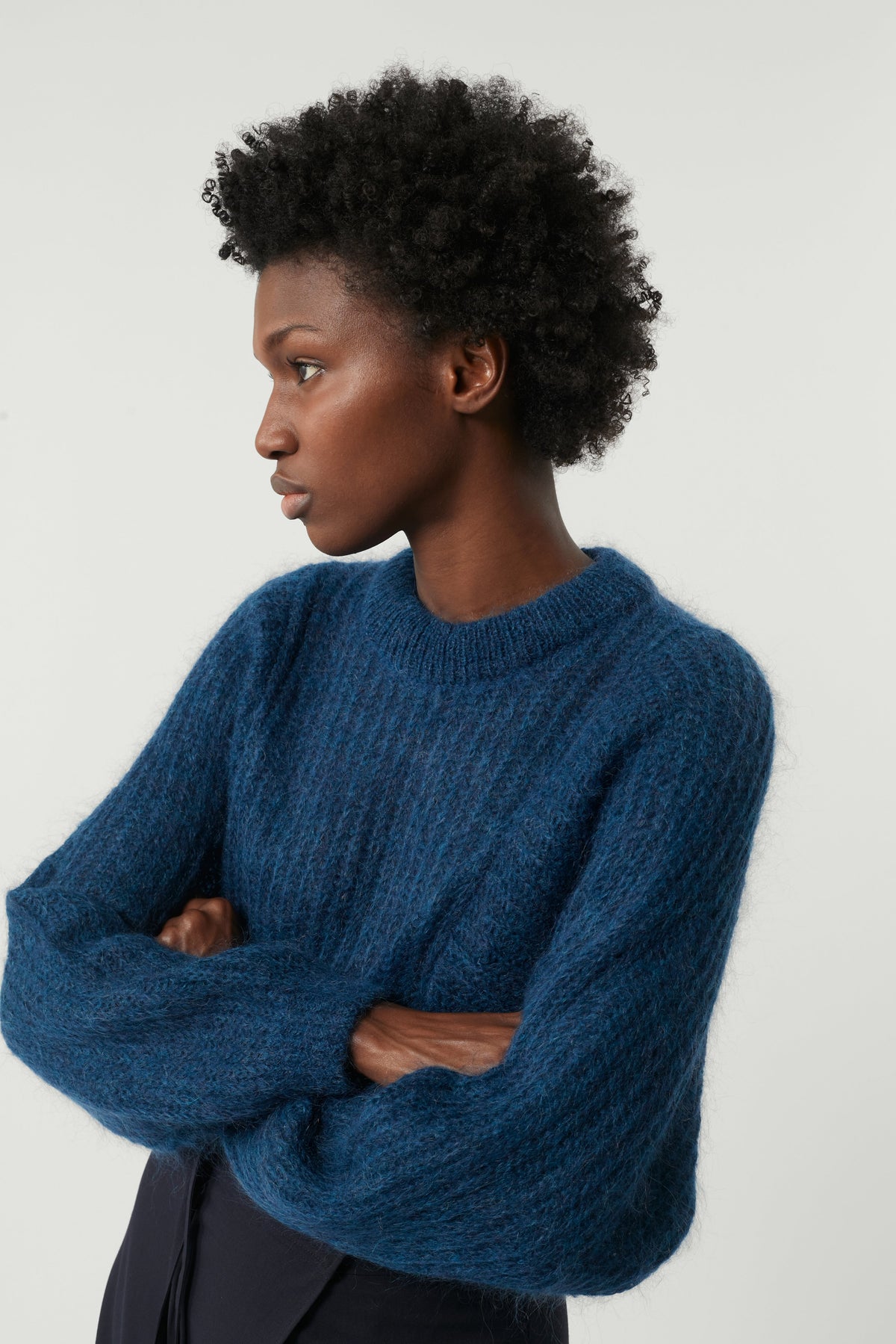 PULL SISSI BLEU CLAIR