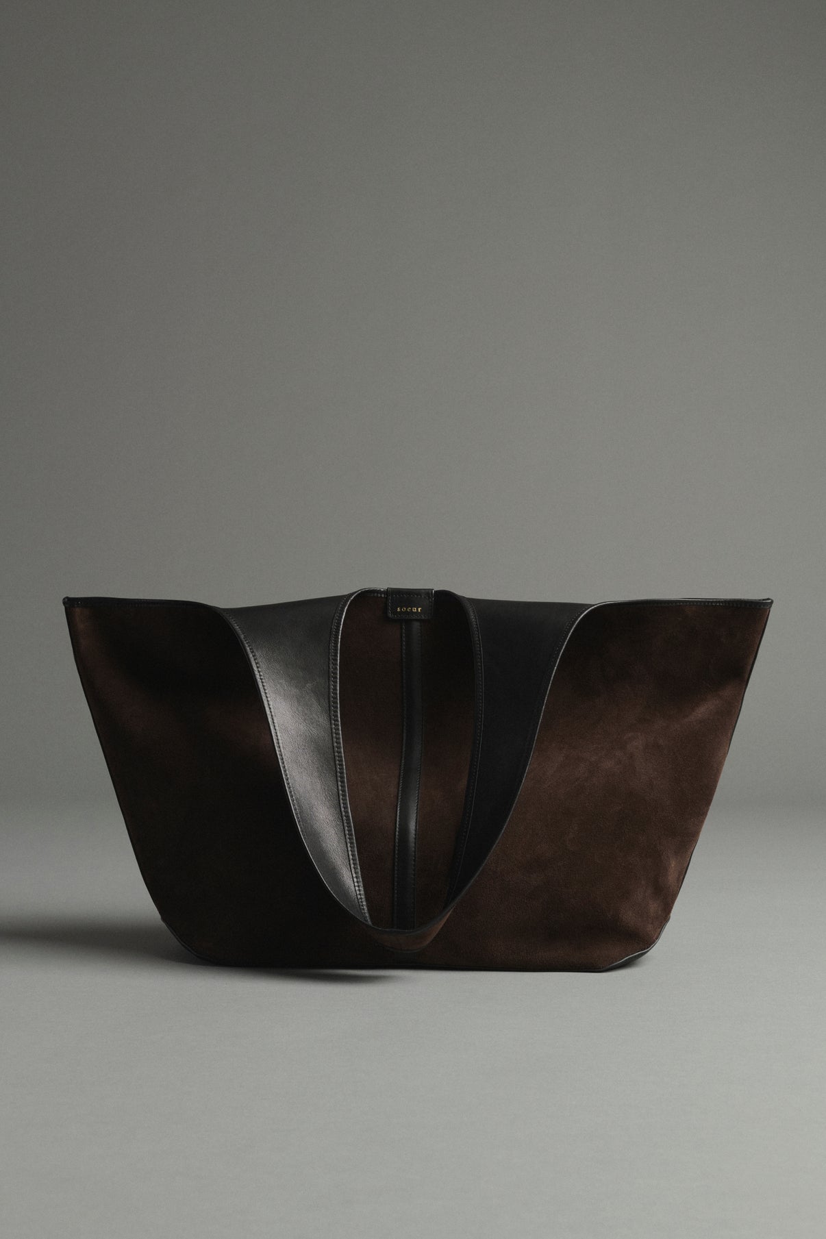 Cabas Douce - Marron Foncé - Cuir - Femme vue 8