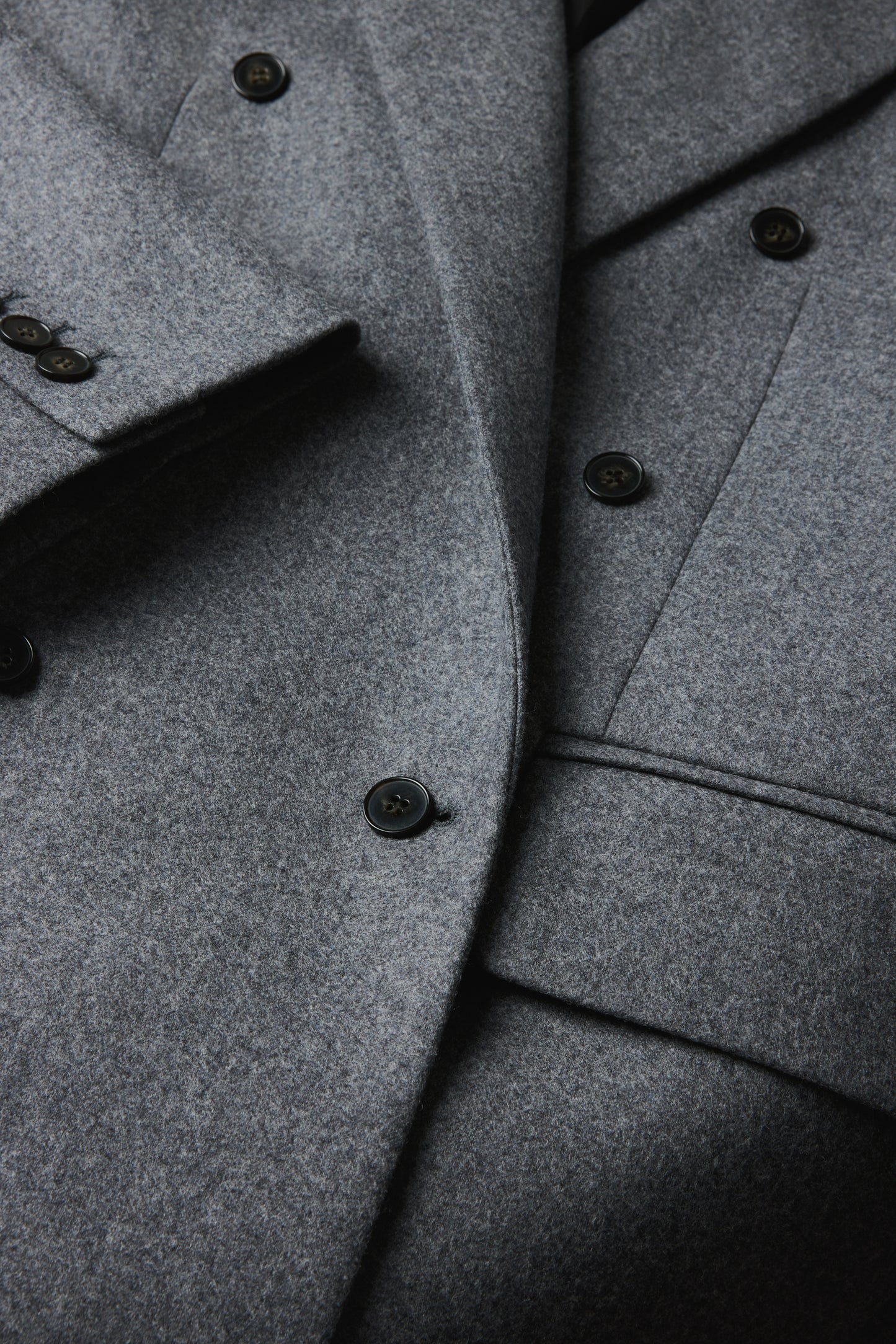 Veste Helga - Gris Chiné - Laine - Femme