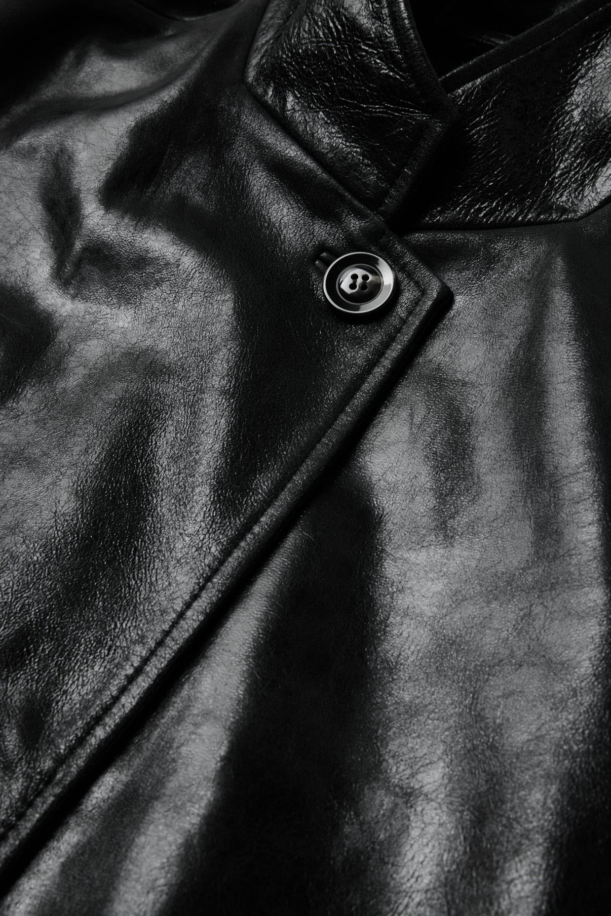 Veste Luciano - Noir - Cuir - Femme vue 7
