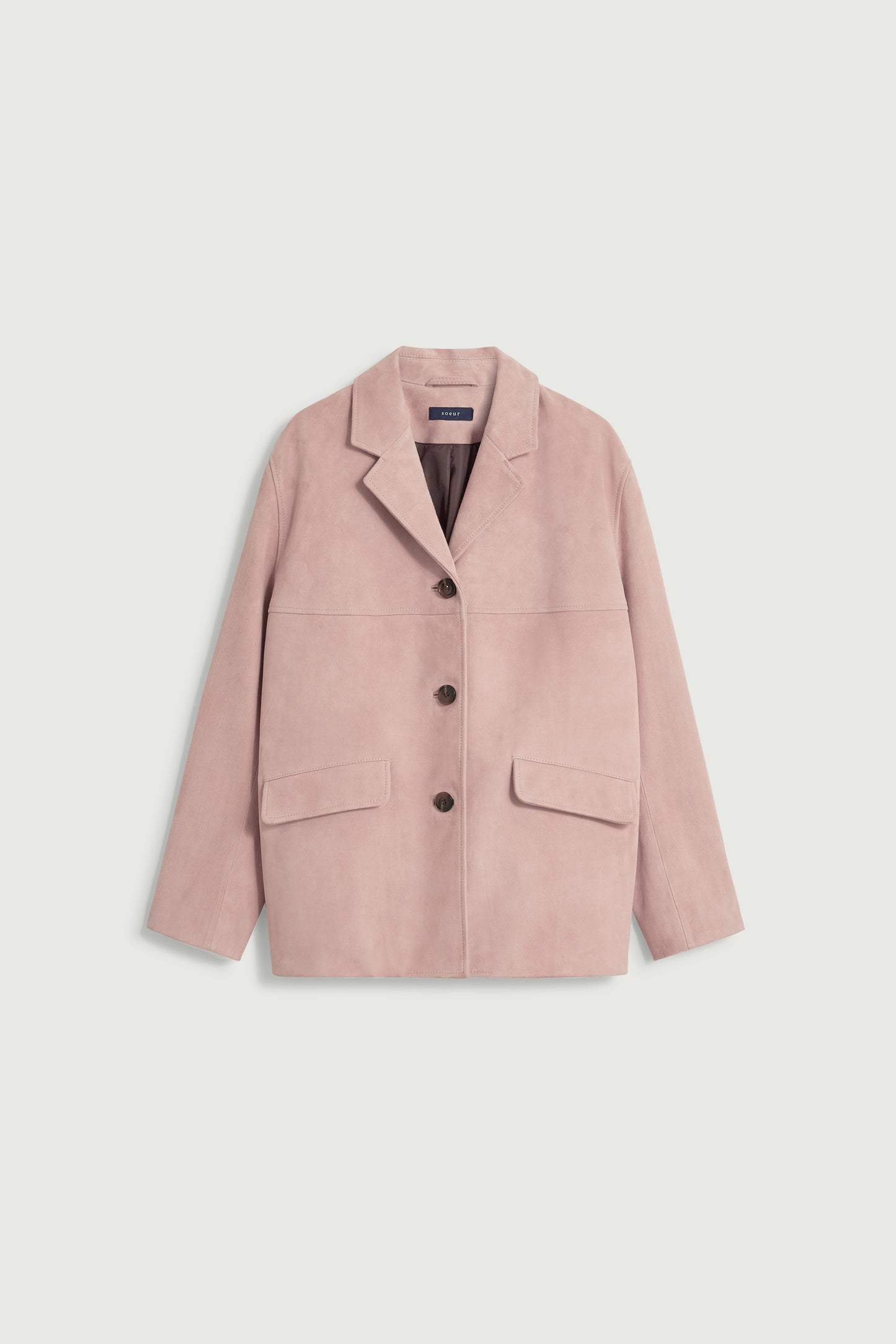 VESTE LORENZO VIEUX ROSE
